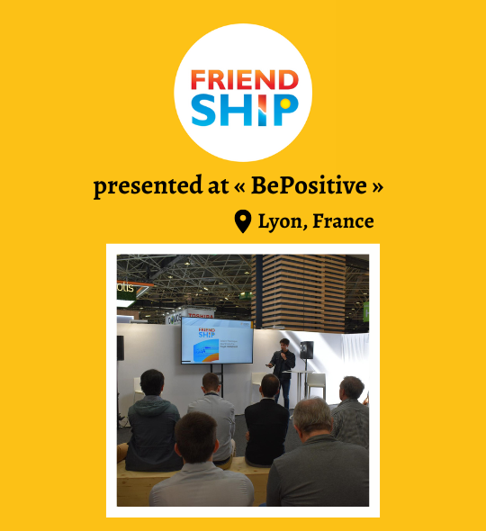 friendshiph2020's tweet photo. 🔊 FRIENDSHIP presented at « BePositive »

👏 @PierreDury  from INES - Institut National de l'Energie Solaire, presented results that were generated in the framework of @friendshiph2020

🔗 https://t.co/aEkIAtz7G8

#eu2020friendship #friendshiph2020 #presentation https://t.co/GU9GCnQJK5