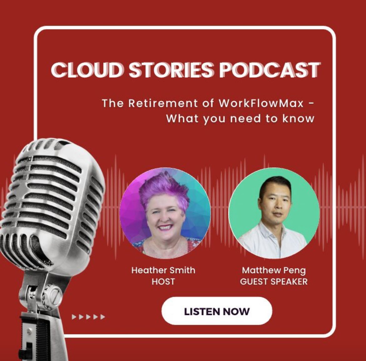 If you haven't heard already @WorkflowMax is retiring. Our founder Matthew Peng joined Heather Smith on the Cloud Stories podcast to unpack what this means for business. Tune in now and stay ahead of the curve!
apple.co/3Ac6yDg