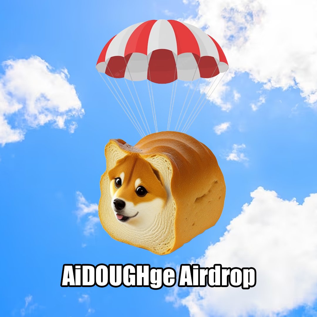 Breadlyverse's tweet photo. AiDOUGHge Airdrop.

#Eth #NFT #Web3 #Breadly #Breadlyverse #ArbDogeAI #AI #AiDoge #Airdrop https://t.co/2MsGVpvLeI