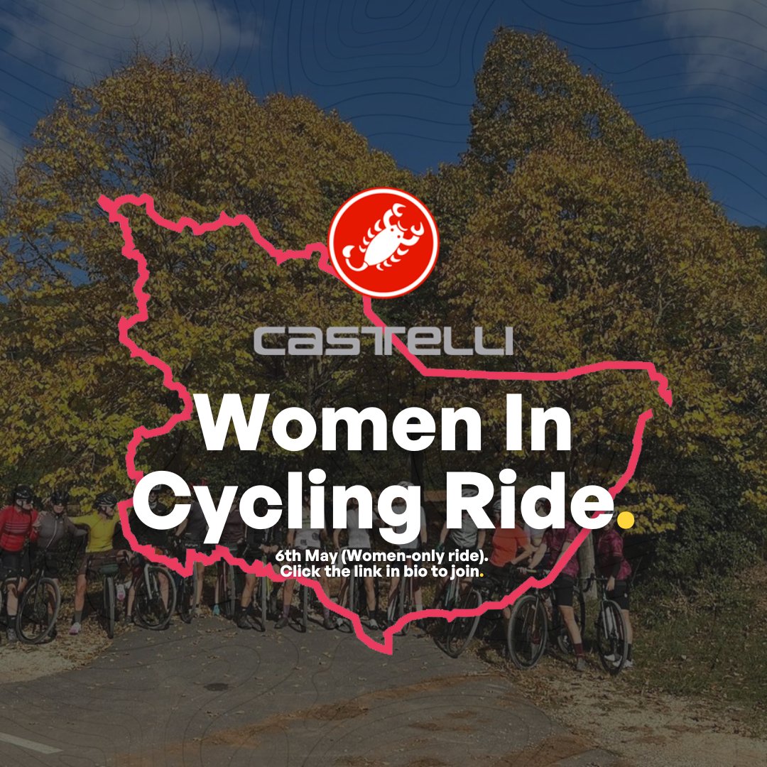 Link My Ride (@linkmyride) on Twitter photo 🚲 Ride-out of the week: <a href="/CastelliCycling/">Castelli Cycling</a>'s 'Women In Cycling' ride from their store, Girona (Women Only) - 6th May🚲
Click the link for more details 👉 bit.ly/castelli-women…
PLUS ☕️ and 🥐 with a short Q&A from two amazing founders within the cycling community!
#LinkMyRide 🚲 Ride-out of the week: <a href="/CastelliCycling/">Castelli Cycling</a>'s 'Women In Cycling' ride from their store, Girona (Women Only) - 6th May🚲
Click the link for more details 👉 bit.ly/castelli-women…
PLUS ☕️ and 🥐 with a short Q&A from two amazing founders within the cycling community!
#LinkMyRide