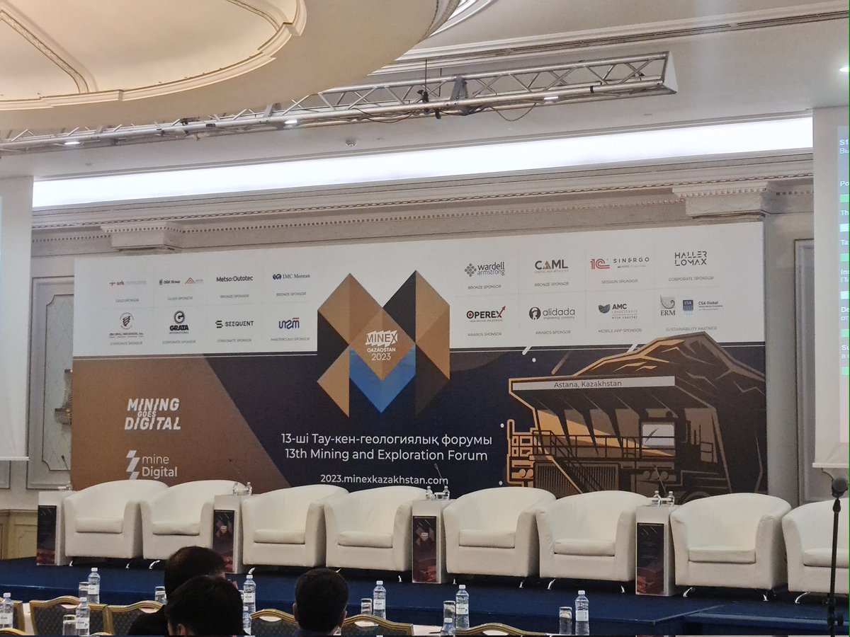 StepchangeG's tweet photo. A great first day at the Minex Conference..#digitalmine #integratedoperations #mininggoesdigital #mineofthefuture https://t.co/gX7v2XVKwi