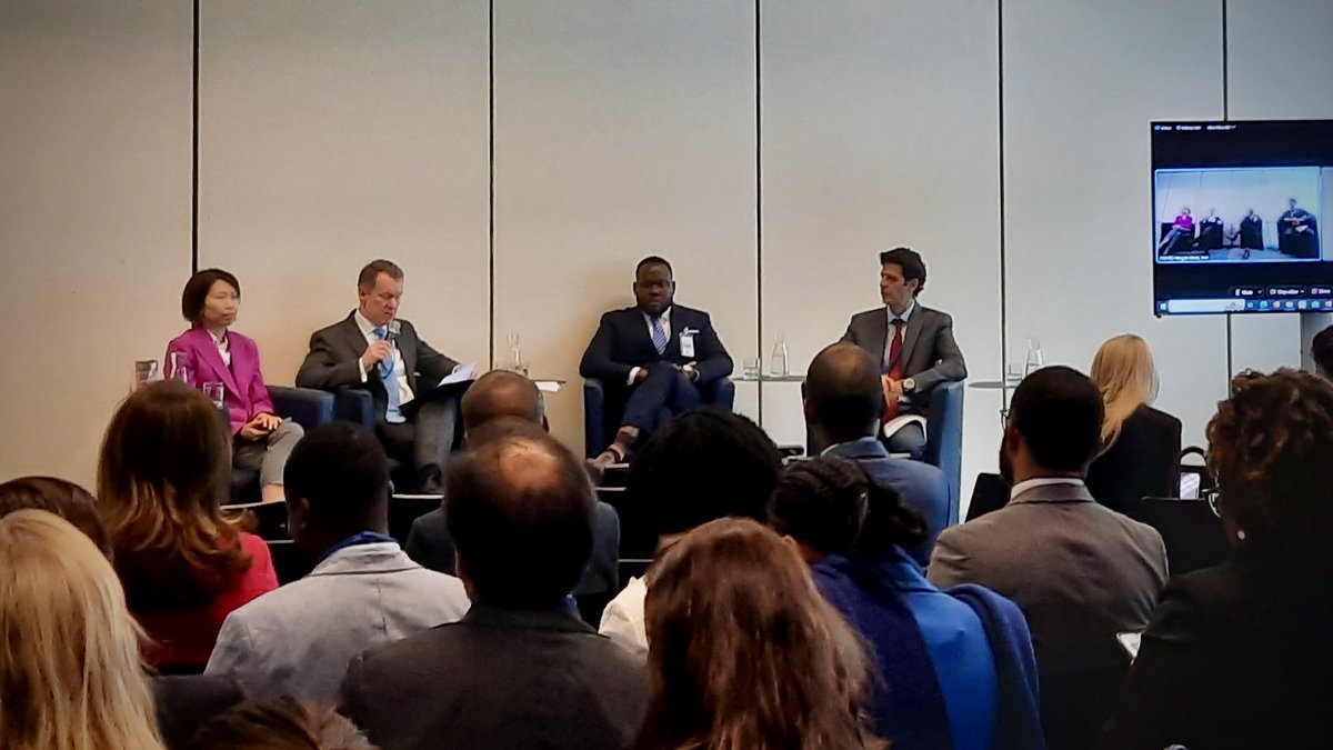 INTERPOL_Cyber's tweet photo. To counter growing cyber threats, governments and law enforcement must align at local, regional and global levels. 

At a side-event in Vienna, INTERPOL Executive Director @SJKavanaghQPM emphasized our role in the operationalization of the future @UN Convention on #cybercrime. https://t.co/JWIfz6Dlz2
