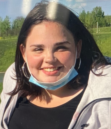 MISSING:
Olivia, 15
- last seen April 17 @ 10pm @ Carlaw Ave &amp; Danforth Ave
- described as 170 lbs, heavy build, red shoulder length hair and brown eyes 
- no clothing description
#GO858942
^se