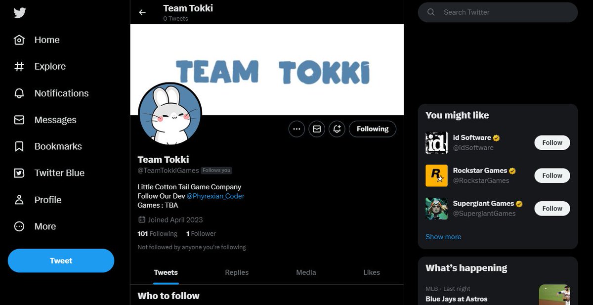 Decidutrix's tweet image. made a company twitter, you should follow it

#indiedev #IndieGameDev #teamtokki #NewTwitter