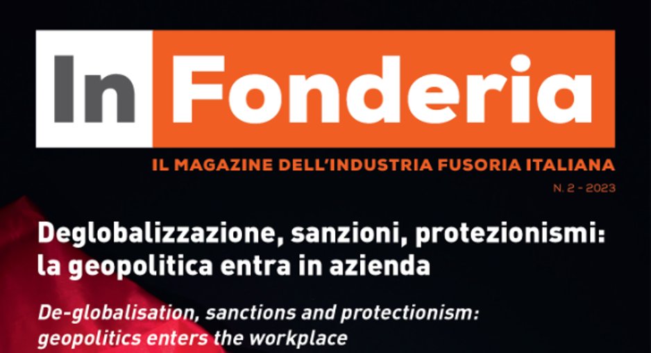 È online il nuovo numero di #InFonderia": focus sulla #geopolitica attuale e sulle conseguenze per le #imprese #gas #energia #russia #ucraina #cina #usa #covid #Guerra 👉bit.ly/41i8Pso