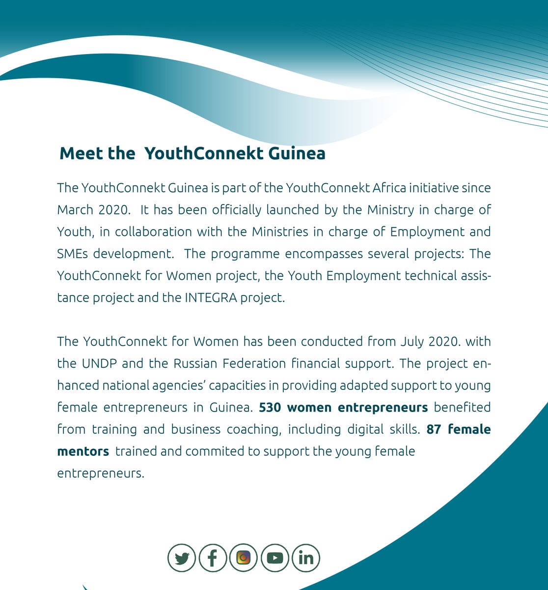 YouthConnektAf's tweet photo. 8⃣7⃣ female mentors trained and committed to support the young female
entrepreneurs.
#meetthechapter
#ycacommunity https://t.co/NPRag2tBr5