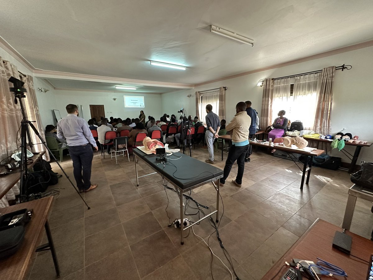 jagdhanda1's tweet photo. I’m in a room full of African anaesthetists with 50 attending the VRiMS live streaming two day anaesthetic event in Uganda and surgeons learning laparoscopic surgery. I don’t have anything to sell, only something to give with XR for global health and VRiMS. Up skilled in two airway and 12 ultrasound guided regional anaesthesia skills and filmed in VR360.