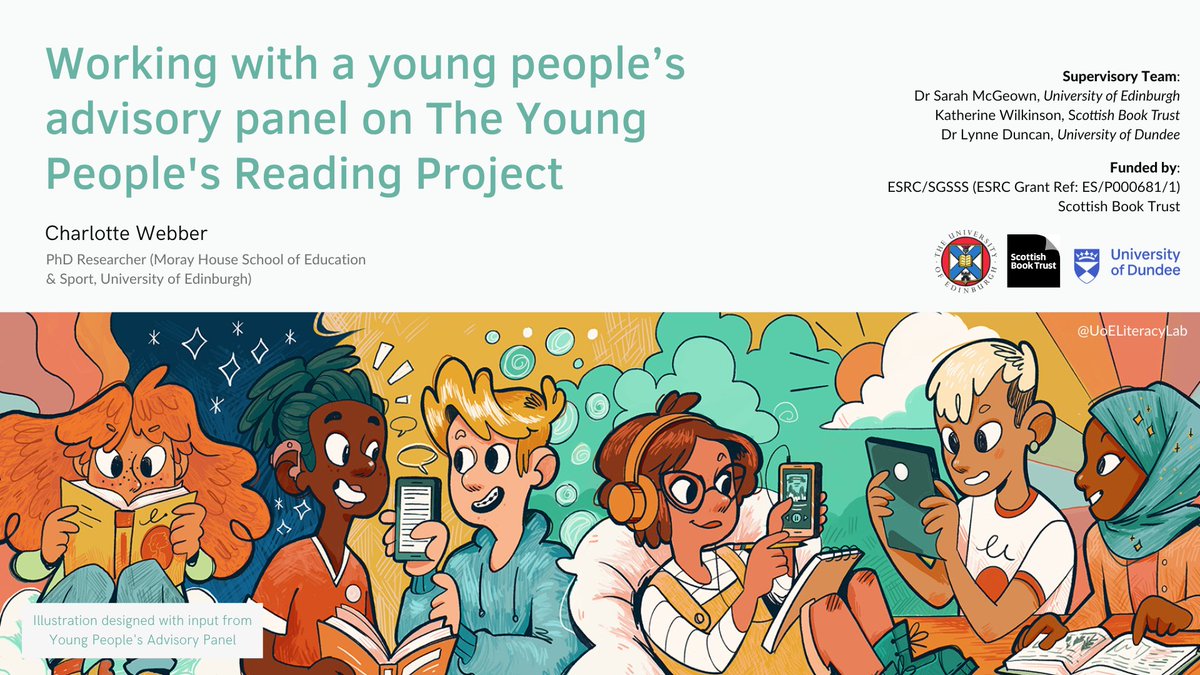 charlwebber_'s tweet photo. Fabulous morning so far at #PALR23 sharing insights from working with a young people's advisory panel and hearing about our @The_UKLA SIG colleagues' amazing participatory projects! @DrSarahMcG @ILoveCopyright https://t.co/viSyxqkg18