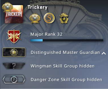 TrickeryYT's tweet photo. Played one placement game for the first time in years went negetive and got placed in a ranked higher then ive ever been before. 

keen to unintentionally throw someones elo https://t.co/ntuiY7qCix