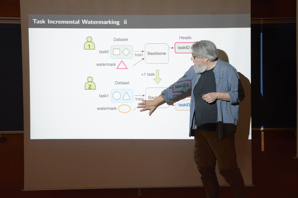 CVC_UAB's tweet image. Yesterday, Prof. Andrew D. @bagdanov &amp;amp; colleagues #DINFO @UNI_FIRENZE shared their knowledge and expertise on multimedia #contentprotection with our #CVCpeople! 👏👏

It was a pleasure welcoming you at #CVC!

Watch the seminar ➡️ cvc.uab.es/blog/2023/04/1…

#CVCSeminar