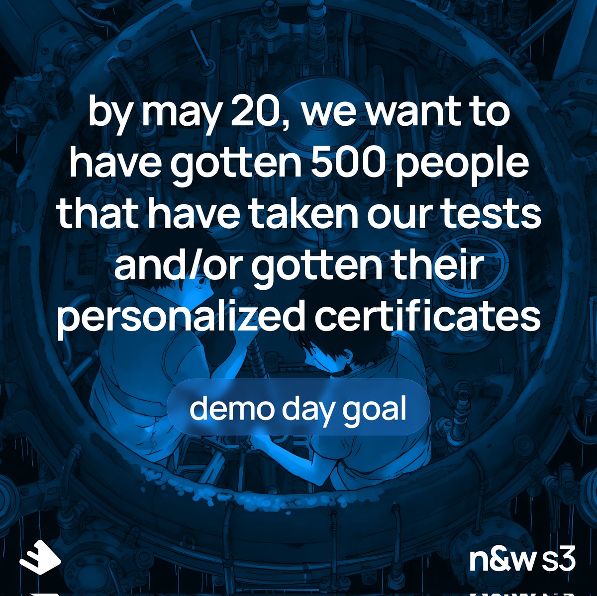 Web3IQ's tweet photo. This is us coming out publicly to announce our goal in one month🤗. 

This can't be possible without you. Hopefully, your students in any of your web3 tutorials are part of these 500 people😌

Cc: @_buildspace
#Web3 #web3community https://t.co/22YC1KcL4b