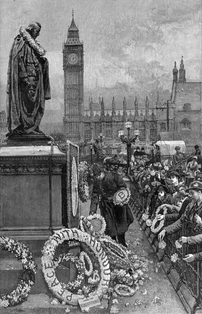 NU_Tories's tweet photo. (tory democracy) - designed to strike back against Whiggish forces in British society that had for the longest time come to dominate politics. 

He has been commemorated and his legacy continued by many on the right of the conservative movement in Britain https://t.co/pNE46OhFpW