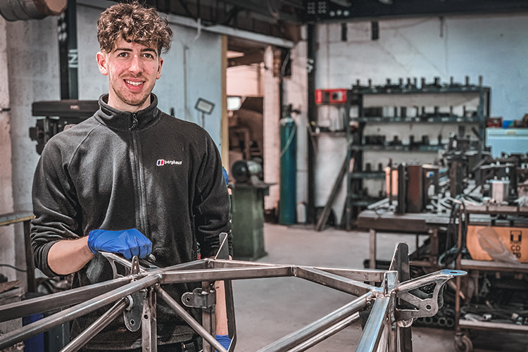 GBSCars's tweet photo. Automotive Engineering Student enjoys work experience with the GBS Team.... Read more on our news page.... https://t.co/WIPmKi6DPd #GBS #GBSZero #team #work #experience #design #engineering #automotive #degree #university #behindthescenes #motorsport #sportscars #student https://t.co/AwnKwcpKep