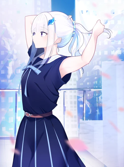 皇女の脇チラからしか摂取できない栄養がある#ヘル絵スタ 
