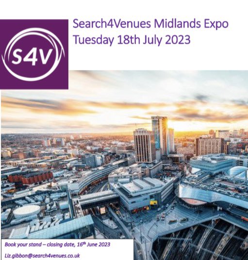 Calling all #eventprofs - we have a date for your diary! ⬇️

Head to Eventbrite to book your ticket ➡️ eventbrite.co.uk/e/search4venue…