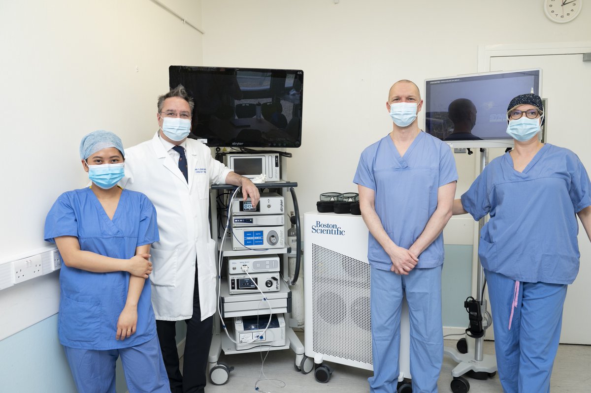 A ground-breaking surgical technique to help patients with complex gallstone disease has been introduced at the John Radcliffe Hospital, with the support of funding from <a href="/OxHospCharity/">Oxford Hospitals Charity</a>