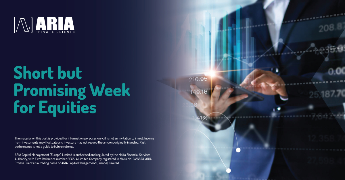 Last week was a short one, as Easter Monday was a holiday in many countries. So the low volume of data released is no surprise. #Equity #markets reacted well, with a gain of around 1% in the #US and almost 2% in #Europe.

To read the full article, click zurl.co/gXNr
