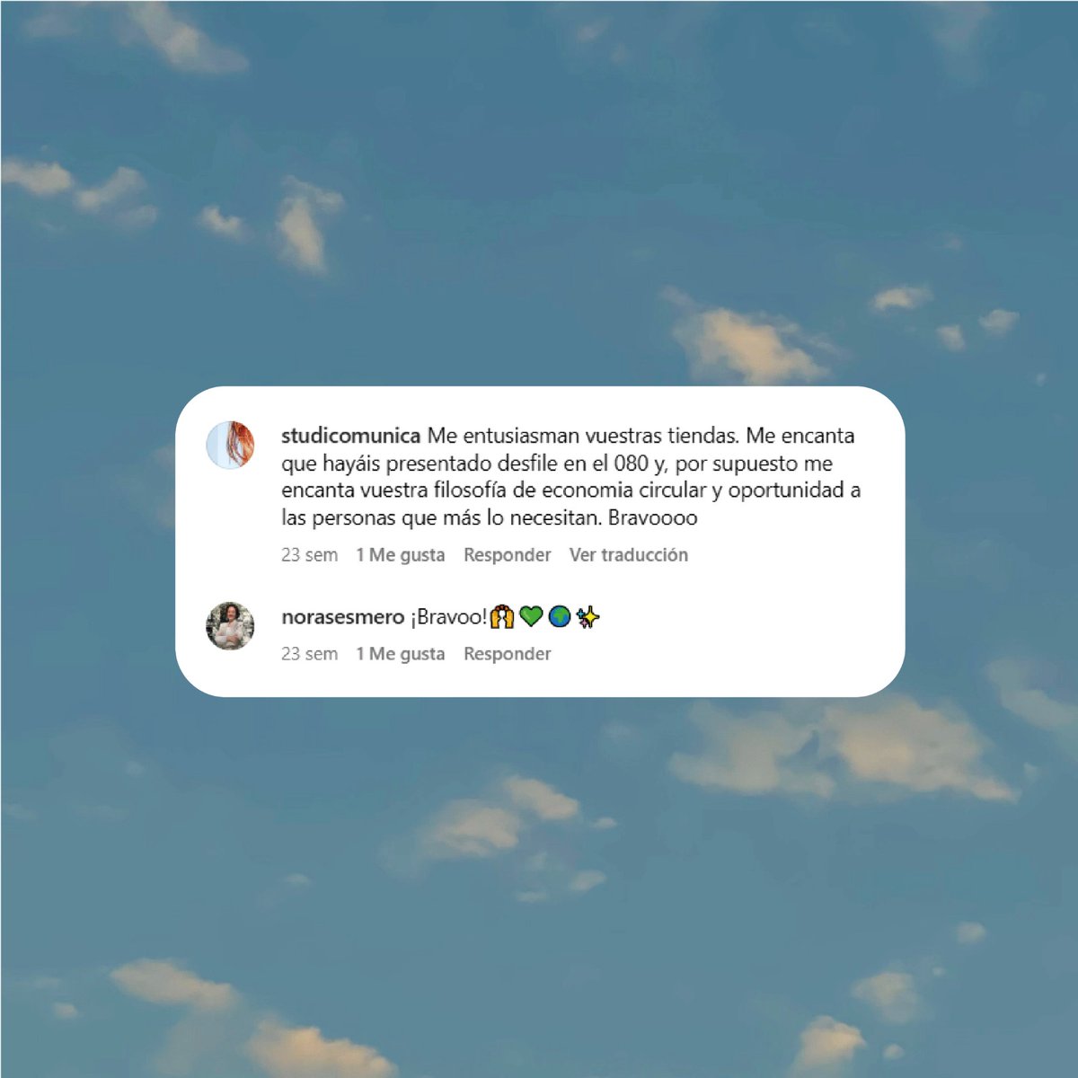 caritas_zamora's tweet photo. Recibir cada día comentarios así, es lo mejor que puede pasar en Moda re-.Gracias a todas y todos por redefinir vuestro #DressCode y marcar la diferencia vistiendo el lado más humano de la moda y ofreciendo a quién más lo necesita lo que ya no encaja contigo.
#RedefineTuDressCode https://t.co/2umG6YrOuG