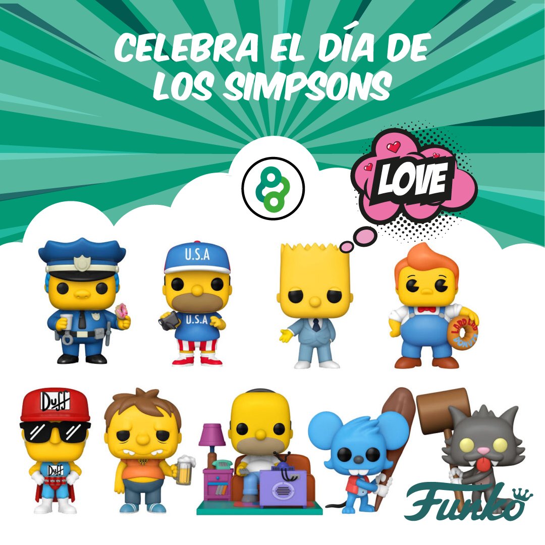 MituanniaStore's tweet photo. #FechasGeek | Celebra el #DíaDeLosSimpsons con los geniales #SimpsonsFunko que tenemos en nuestra #FunkoTienda https://t.co/90gr2T0I49 o contáctanos por #WhatsApp +57-315-6042024 ✅ https://t.co/a9Ziz0gvAo