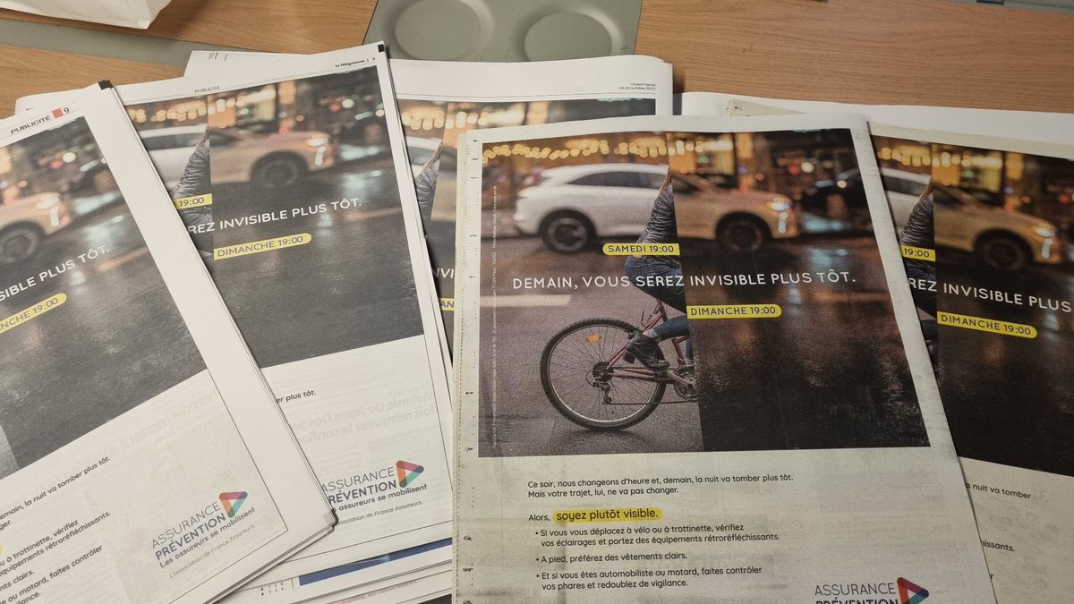 🏆Bravo à <a href="/AssurancePrev/">Assurance Prévention</a> qui monte sur le podium des #Argusdor 2023 pour sa campagne "Soyez plutôt visible" ! Félicitations aux lauréats et merci à Assurance Prévention de nous avoir fait confiance pour cette campagne de #securitéroutiere !