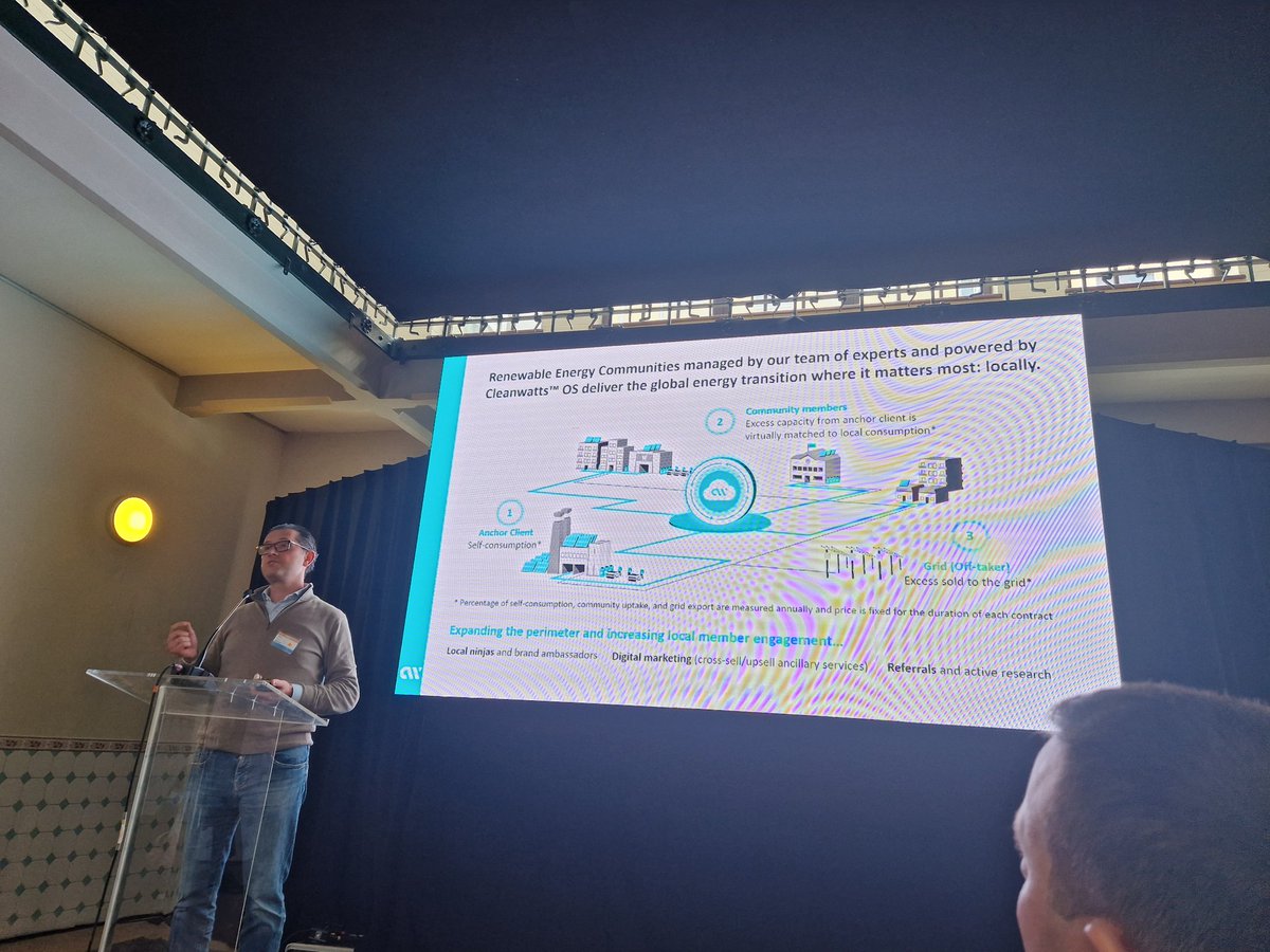 laurentschmitt's tweet image. Interesting @clean_watt presentation highlighting how community energy sharing can be industrialised at scale with #submetering data access @dcbel_energy @smartEnEU @MWorsdorfer @JMGlachant #HomeEnergyStation as service #SmartEnergySummit2023