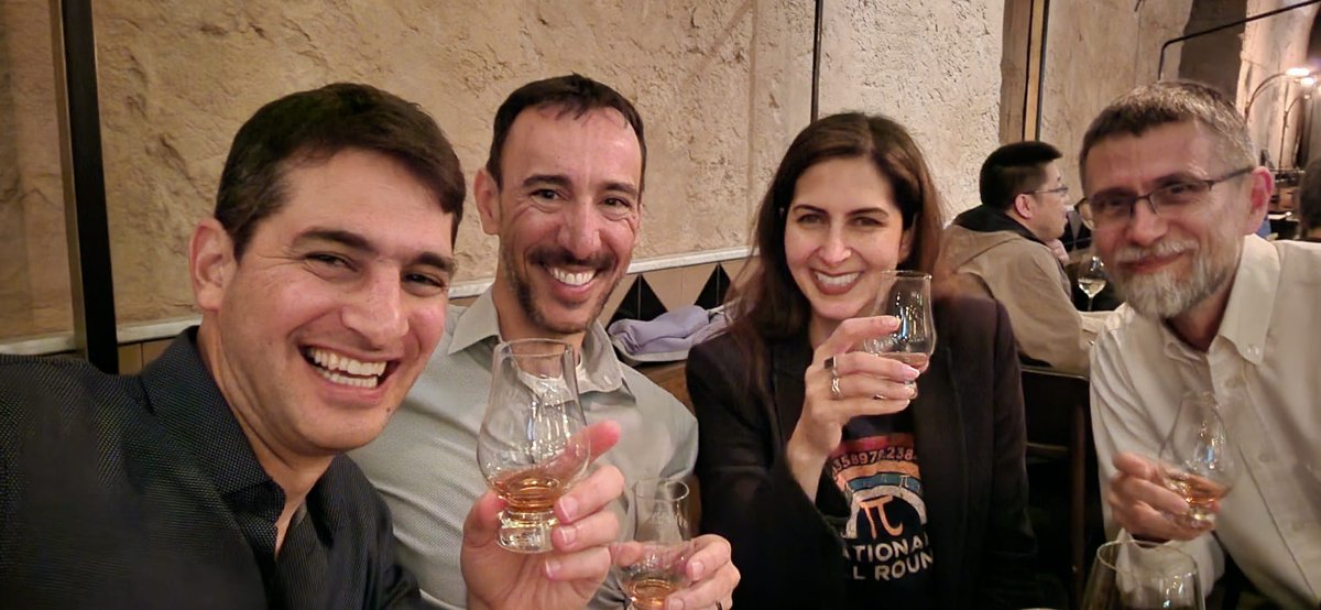usisraelbsf's tweet photo. How encouraging it is to see the deepening of personal relationships leading so serendipitously to even more collaboration and an even more robust U.S.-Israel ecosystem for meaningful scientific research. Good luck to Alp @ECGCWRU, Yachin &amp; @SemGorfman on your BSF research! https://t.co/ohqXKdpMja