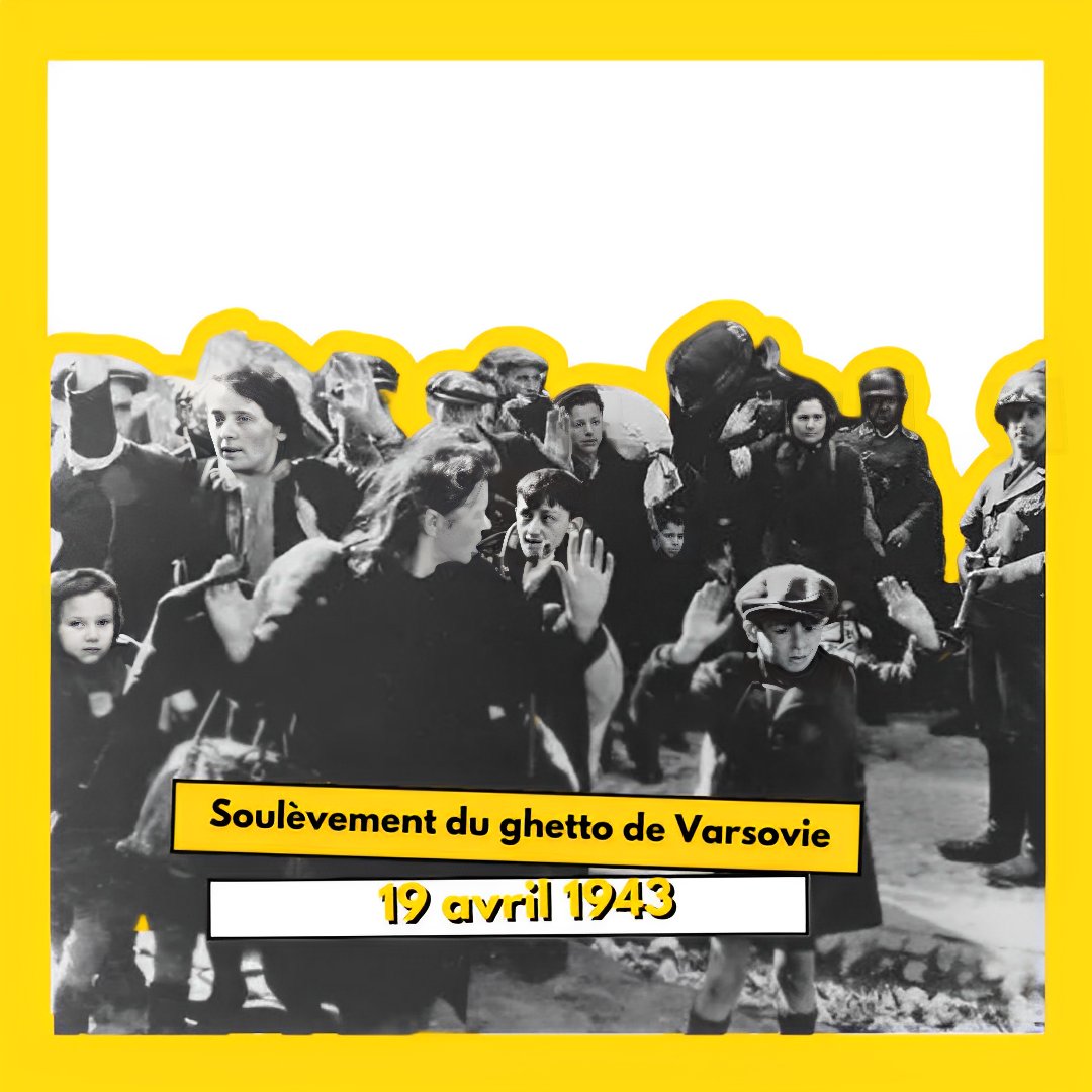 SOS_Racisme's tweet photo. 🕯️🙏 80 ans après l'insurrection du ghetto de Varsovie, nous nous souvenons des victimes et rendons hommage à la force et la résilience de la communauté juive face à l'oppression. #Varsovie80ans #NeverForget https://t.co/Xi5uf3Prur