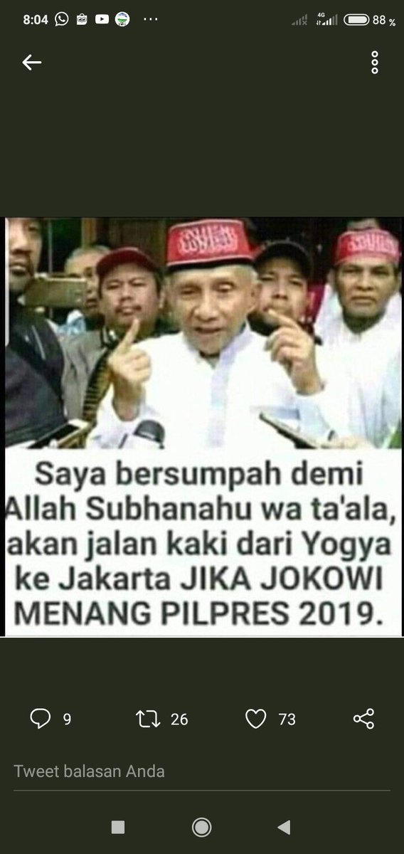 Sumpah yang belum ditunaikan...
