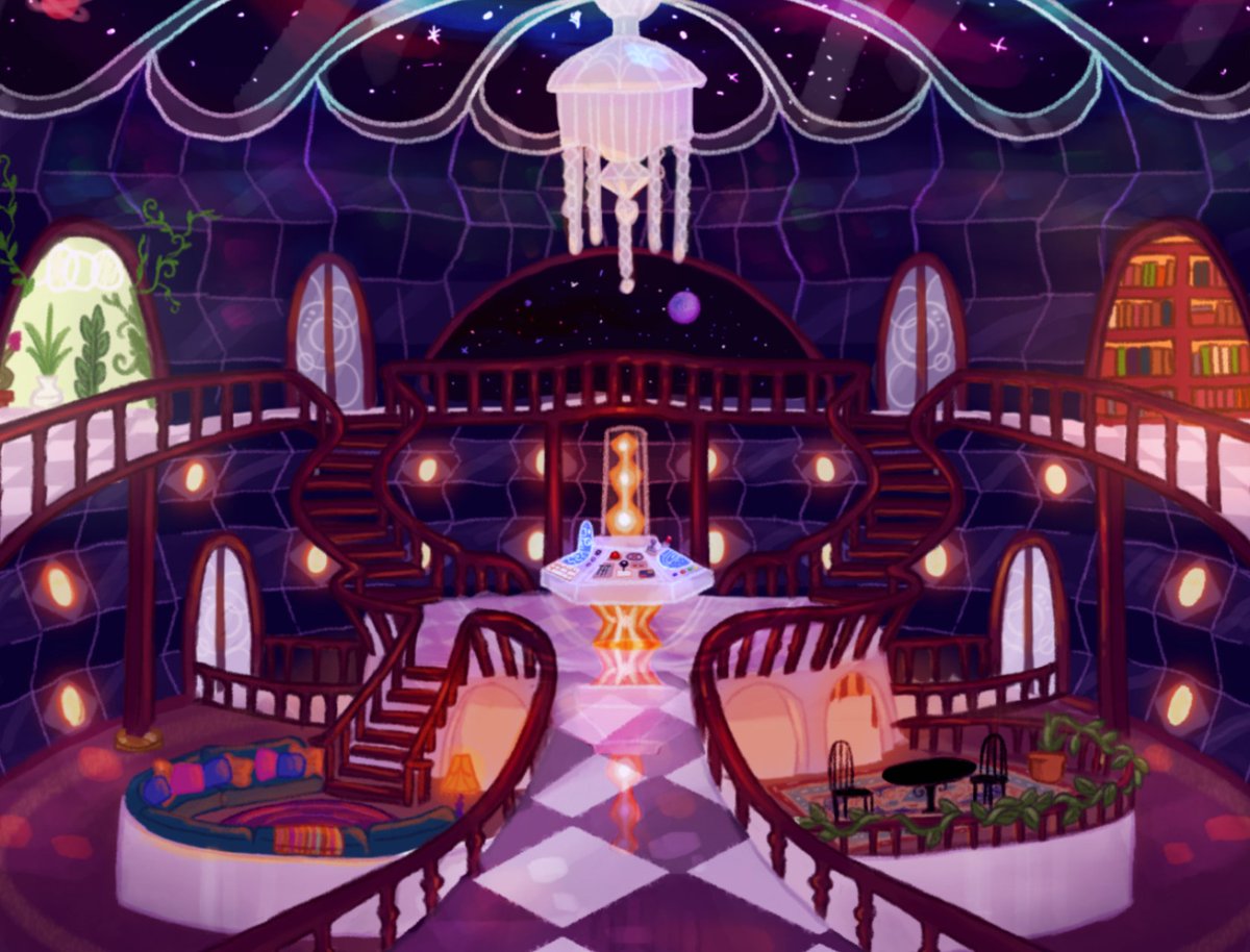 c0ffeeandchips's tweet photo. The time travelling diner pt.1
#DoctorWho #ClaraOswald #Whouffle 🤫 #Tardis #conceptart https://t.co/3sINMYhmQb