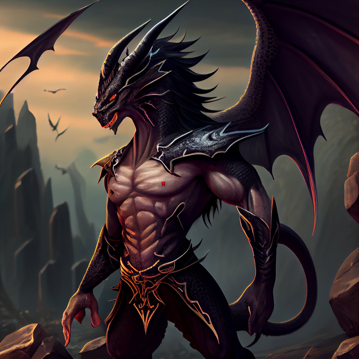 MIZmoniluv's tweet photo. LEGEND OF FIRE AND KINGS - DRAGON KING #dragons #shapeshifter #AIArtworks #aiartist #author #epicfantasy https://t.co/5WkuLXJSvh
