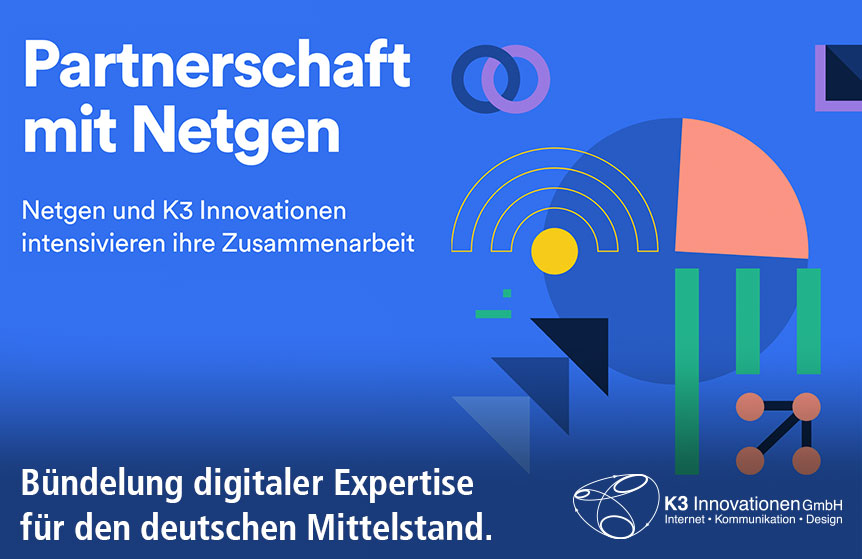 K3_Innovationen's tweet photo. Netgen und K3 intensivieren ihre Zusammenarbeit
Beide Partner freuen sich auf die enge #Kooperation, um gemeinsam ihren Kunden noch mehr #Mehrwert bieten zu kรถnnen.
#Partnerschaft #Digitalisierung #Netgen #Mittelstand
https://t.co/JBwKi3pI3B https://t.co/eq3RakTE4G