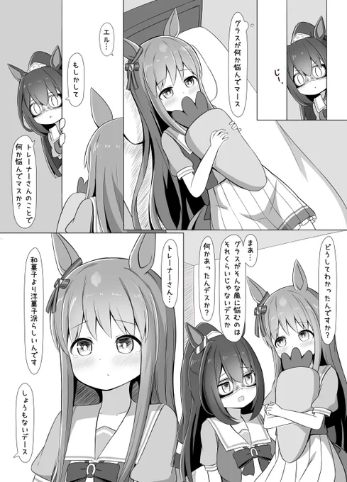 悩むグラス
#再掲したらフォロワーが増えるらしい 