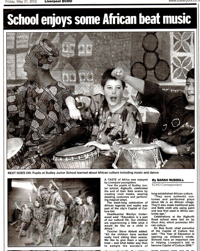 OsunF's tweet image. Just because it's Wednesday 

Osun arts in the #news 

We are still organizing workshops in schools  and community centres 

Send a mail to info@osunarts.uk 

#artsandculture
#AfricanArts 
#worshopsinschools 
#osunartsfoundation