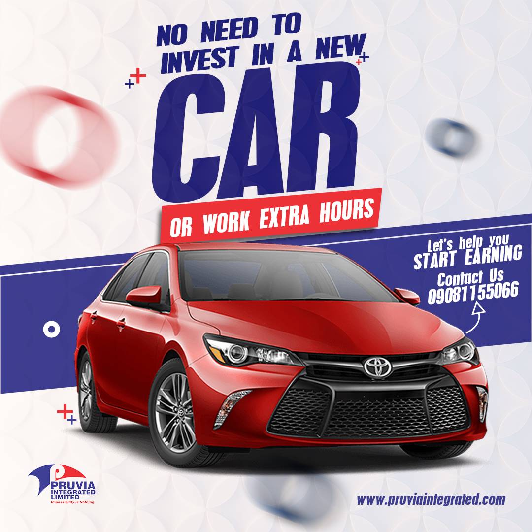 No need to invest in a new car or work extra hours. we make your car asset. Our platform takes care of all the logistics, from finding customers to managing payments, so you can sit back and watch your car work for you.
 Contact us: 2349081155066 to get started.

#FleetOperations