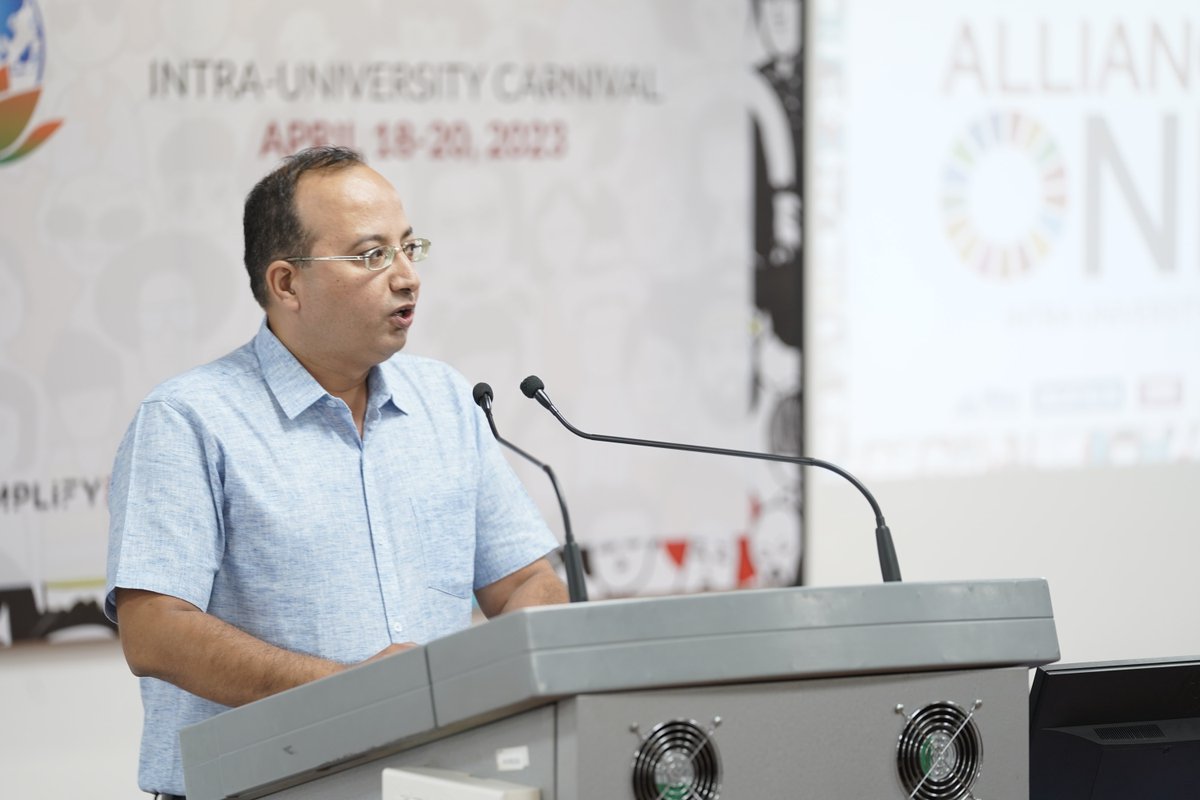 AllianceUniOfcl's tweet photo. Alliance University is honored to have Dr. Shalini Rajneesh (IAS), Additional Chief Secretary, Dept of Planning, Govt. of Karnataka, as the Chief Guest & Keynote Speaker at Alliance ONE along with jury members of the functional event.
#AllianceONE #AllianceUniversity #sdg #g20 https://t.co/UQgJ2CYmqG
