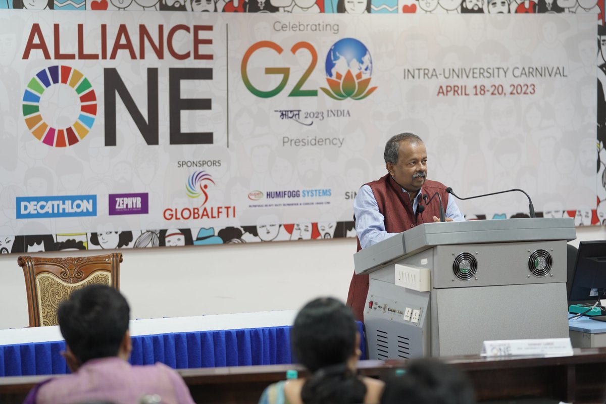 AllianceUniOfcl's tweet photo. Alliance University is honored to have Dr. Shalini Rajneesh (IAS), Additional Chief Secretary, Dept of Planning, Govt. of Karnataka, as the Chief Guest & Keynote Speaker at Alliance ONE along with jury members of the functional event.
#AllianceONE #AllianceUniversity #sdg #g20 https://t.co/UQgJ2CYmqG