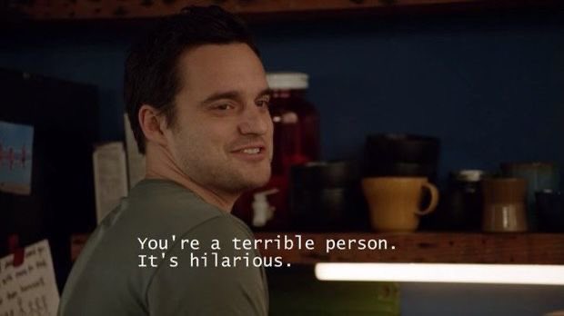 out of context new girl tweet media
