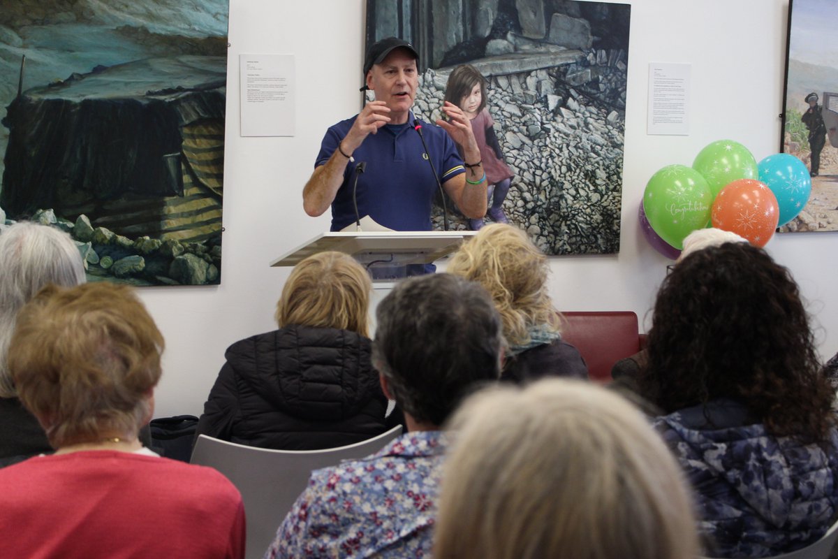 CavanLibrary's tweet photo. An evening with local author, Gerard Smith, at the Cross-Border Reading Project event on Tues 18th April
A large attendance from Cavan, Leitrim, Fermanagh & Tyrone libraries enjoyed the event
@francisxyzk
@LibrariesNI
@leitrimcoco
@BettTogetherPIP
@FundforIreland
#CavanLibraries https://t.co/nnEGnSGnPW