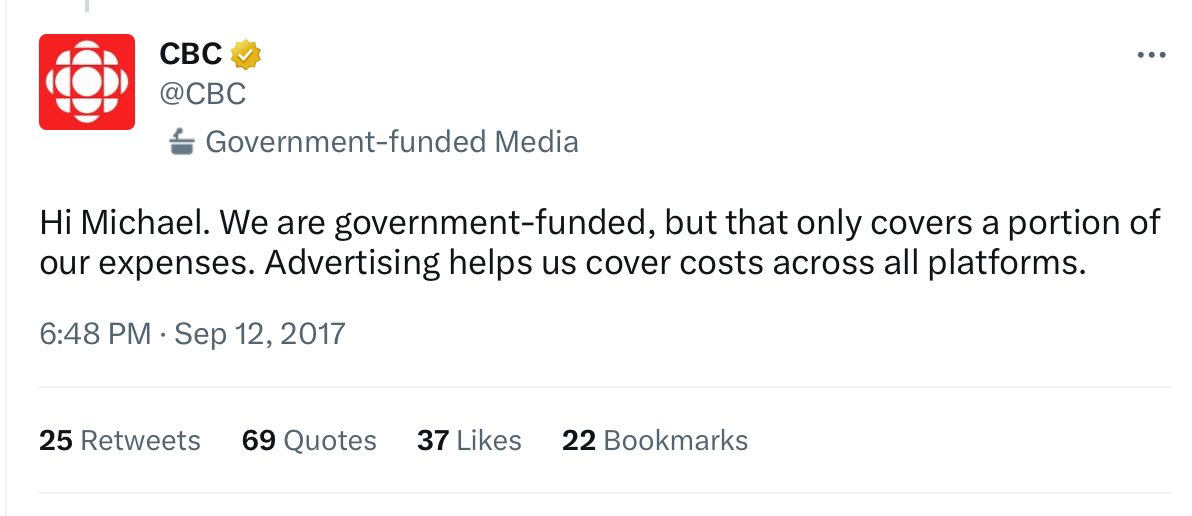 theeferox's tweet image. #misinformation reported

#CBCWins beat your smarmy weasel #Poilievre his juvenile stoner 🇺🇸CEO by 6 years on Twitter and 30 years on WWW.

All that puffery and bragging, only to have Musk turn the label into a joke for teens.

#GovernmentFundedMedia #cdnpoli @CPC_HQ