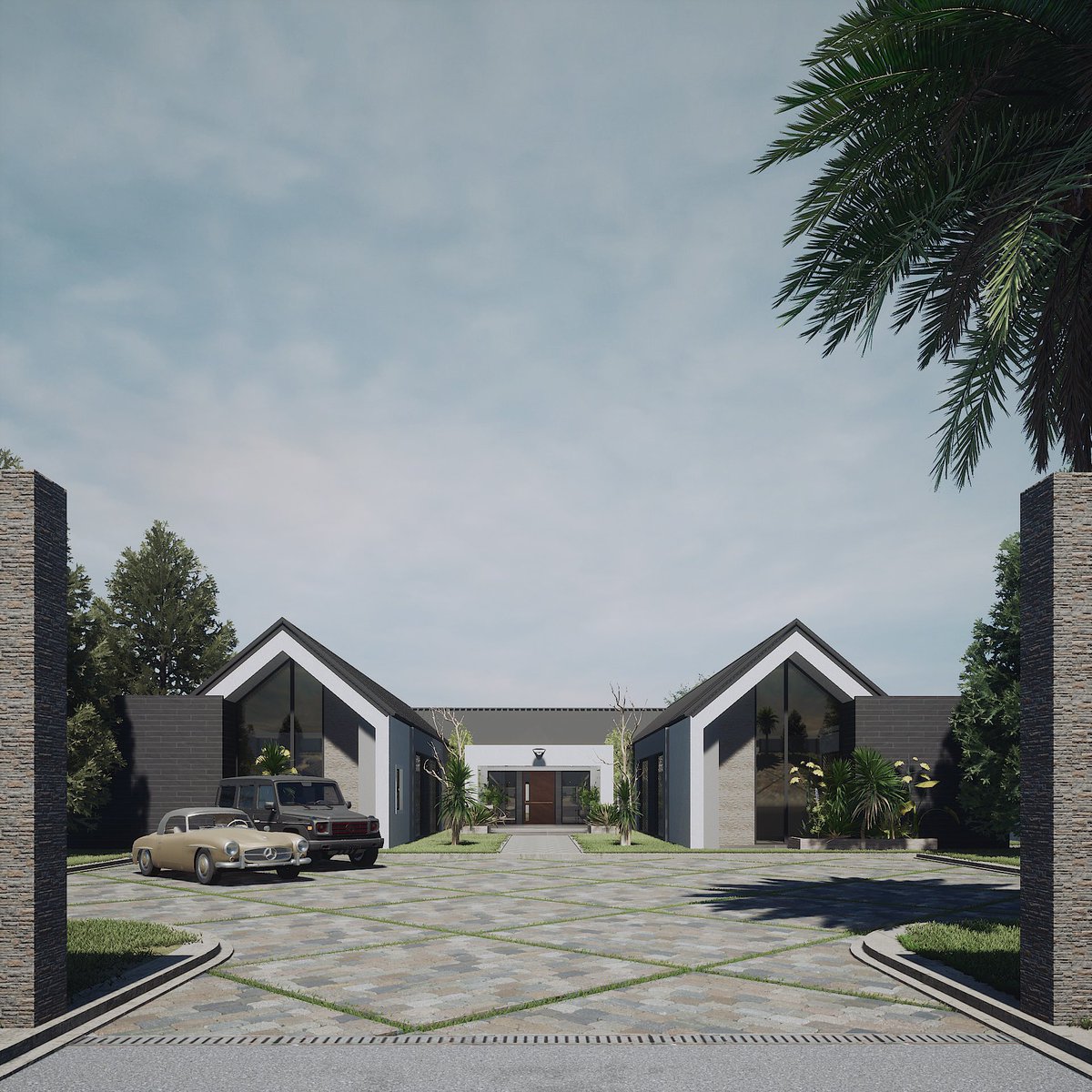 1/2. I’m happy to share snippets from a recently completed design of House at Grange. Features 5 bedrooms, all ensuite, family and guest living and dining rooms. Generous outdoor living and poolhouse compliment the seamless indoor outdoor living experience.