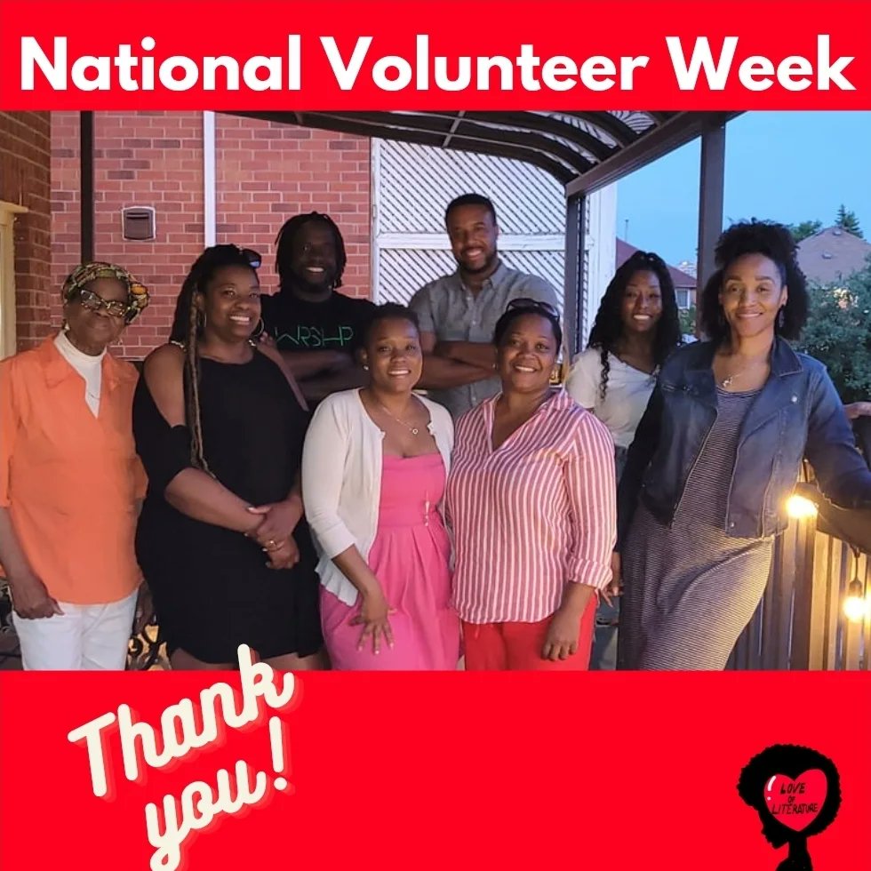 LoveofLit_Books's tweet photo. I love my team. Thank you for your time and dedication. #HappyVolunteerWeek!
#BlackBookClubs https://t.co/h8R19aGPKq