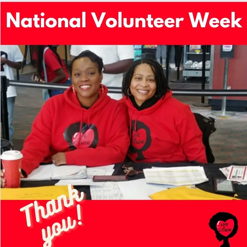 LoveofLit_Books's tweet photo. I love my team. Thank you for your time and dedication. #HappyVolunteerWeek!
#BlackBookClubs https://t.co/h8R19aGPKq