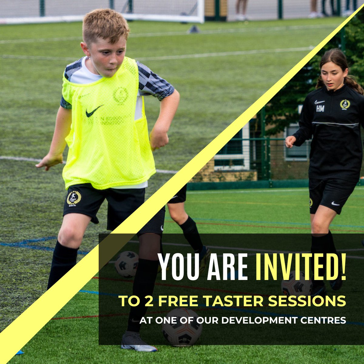🔔 YOU ARE INVITED! 🔔

Take advantage of your 2 free taster sessions and come along to one of our Development Centres to get involved in the action!

We have a limited number of spaces available at our Dunmow, Chelmsford, Braintree &amp; Epping Development Centres!

Link in our bio!