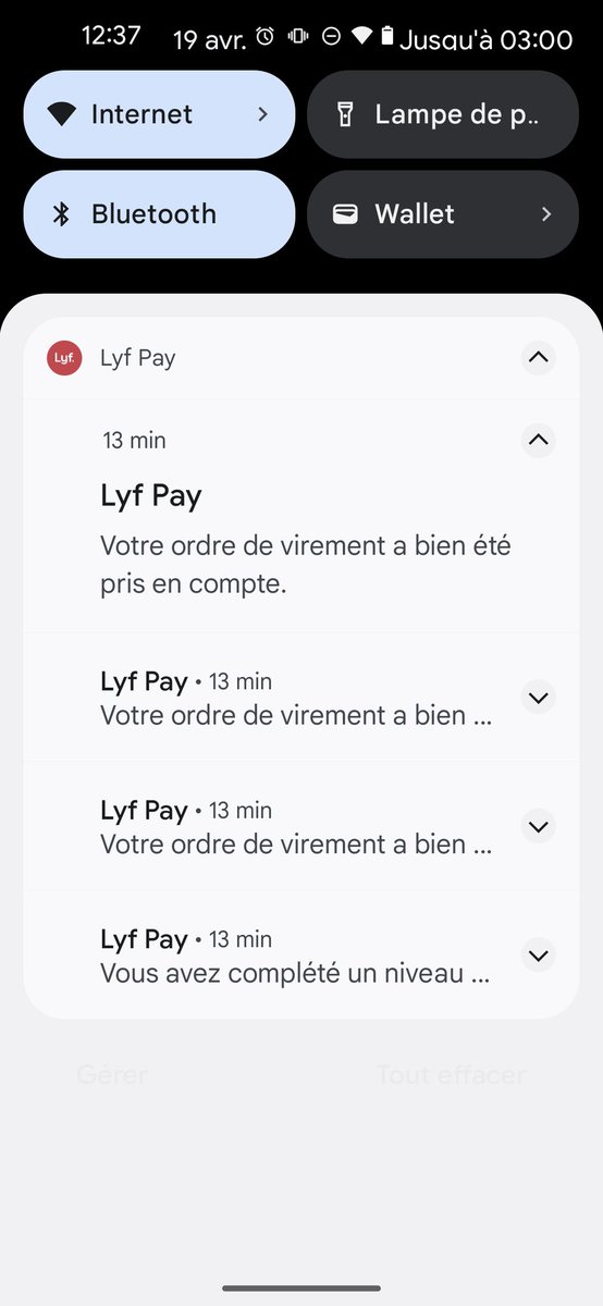 Myrokaapple's tweet photo. @LyfPay @realworld64 J'avoue avoir un peu paniqué avec les 12 notifications... https://t.co/ATQa9TRMCj