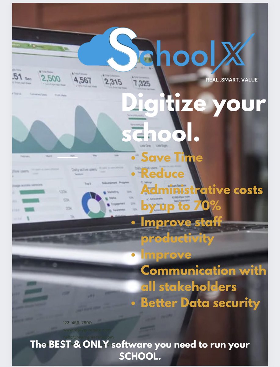 SchlXug's tweet photo. Did you know that digitizing your school operations can improve your teaching and learning outcomes? 

Learn how School X can help you enhance your content access, lesson planning, and classroom management. 
https://t.co/NKkb6f299V / 0772553667 
#schoolx #schoolManagementSystem https://t.co/ituPbs9aGv