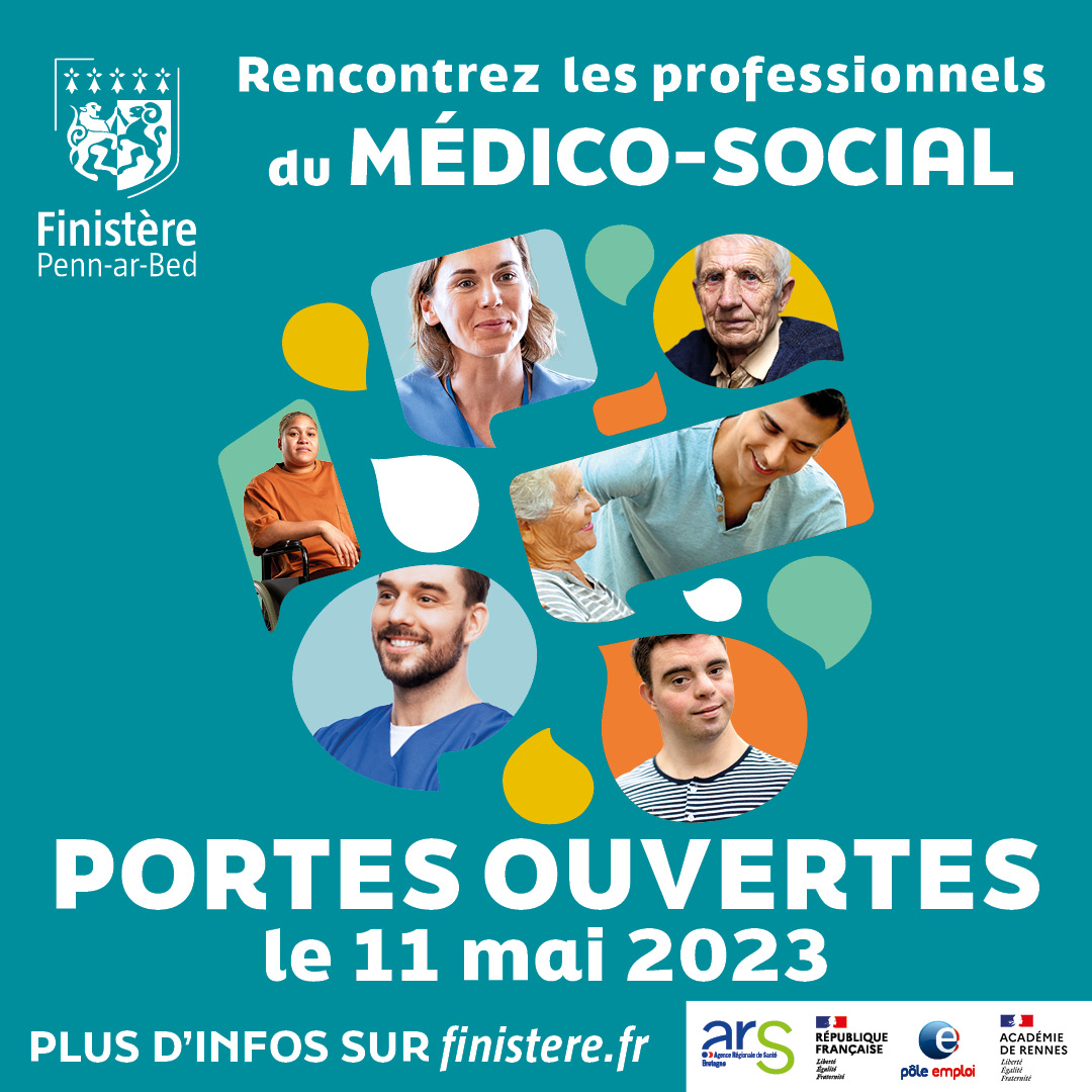 PBFinistere's tweet photo. SAVE THE DATE : Jeudi 11 mai 2023 de 10h00 à 16h00  
Portes ouvertes pour les professionnels du médico-social. Venez nous rencontrer pour échanger sur nos missions d'accompagnement. N'oubliez pas votre CV ! 
#donnerdusens #objectifrecrutement #médicosocial #recrutement #emploi https://t.co/21C3Y9SyPw
