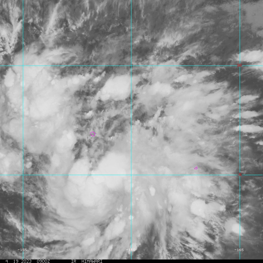 ptccfeed's tweet image. Tropical Disturbance #92W (S of #Pohnpei) became better organised today... Curved bands are rotating around a defined LLCC which appeared irregular yesterday...