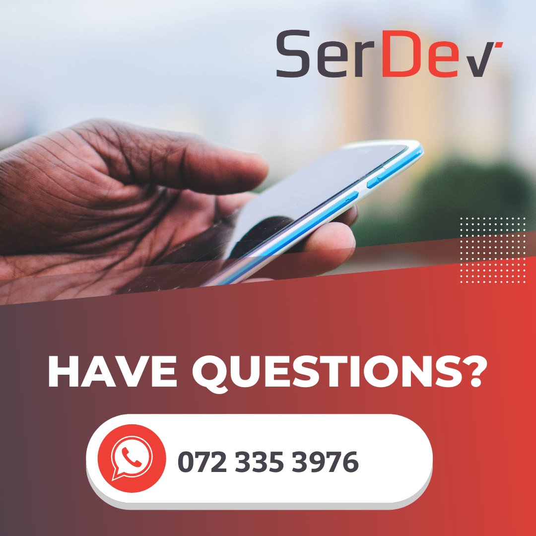 Exciting news! We now have a WhatsApp number! 📲  Contact us anytime, anywhere, and we'll be happy to assist you. Plus, we'll also be using this number to send out important updates and announcements. Our number is 072 335 3976. We look forward to hearing from you!