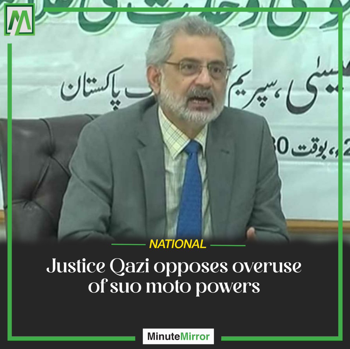 MinuteMirrorpk's tweet photo. During his talk, #JusticeIsa highlighted the resilience of #Pakistan’s #Constitution, which has faced numerous challenges over the years.
https://t.co/vPIt1G9hLr https://t.co/lKsoE8Fr8v