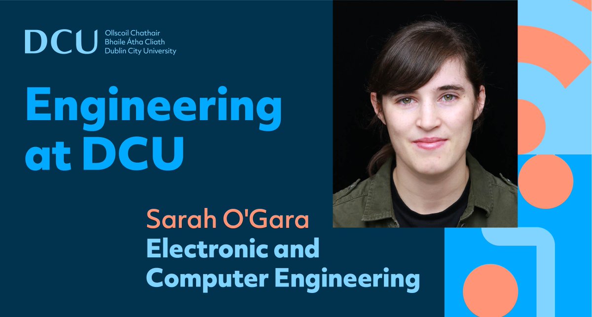 DCUEngineering's tweet photo. "If you like problem solving and challenging yourself to think outside the box for solutions then you’ll likely find this course great” - Sarah O'Gara, Electronic and Computing Engineering Student at @DCU. 

Learn more👉: https://t.co/HkvhMje2Os https://t.co/0PLRY7wKQJ